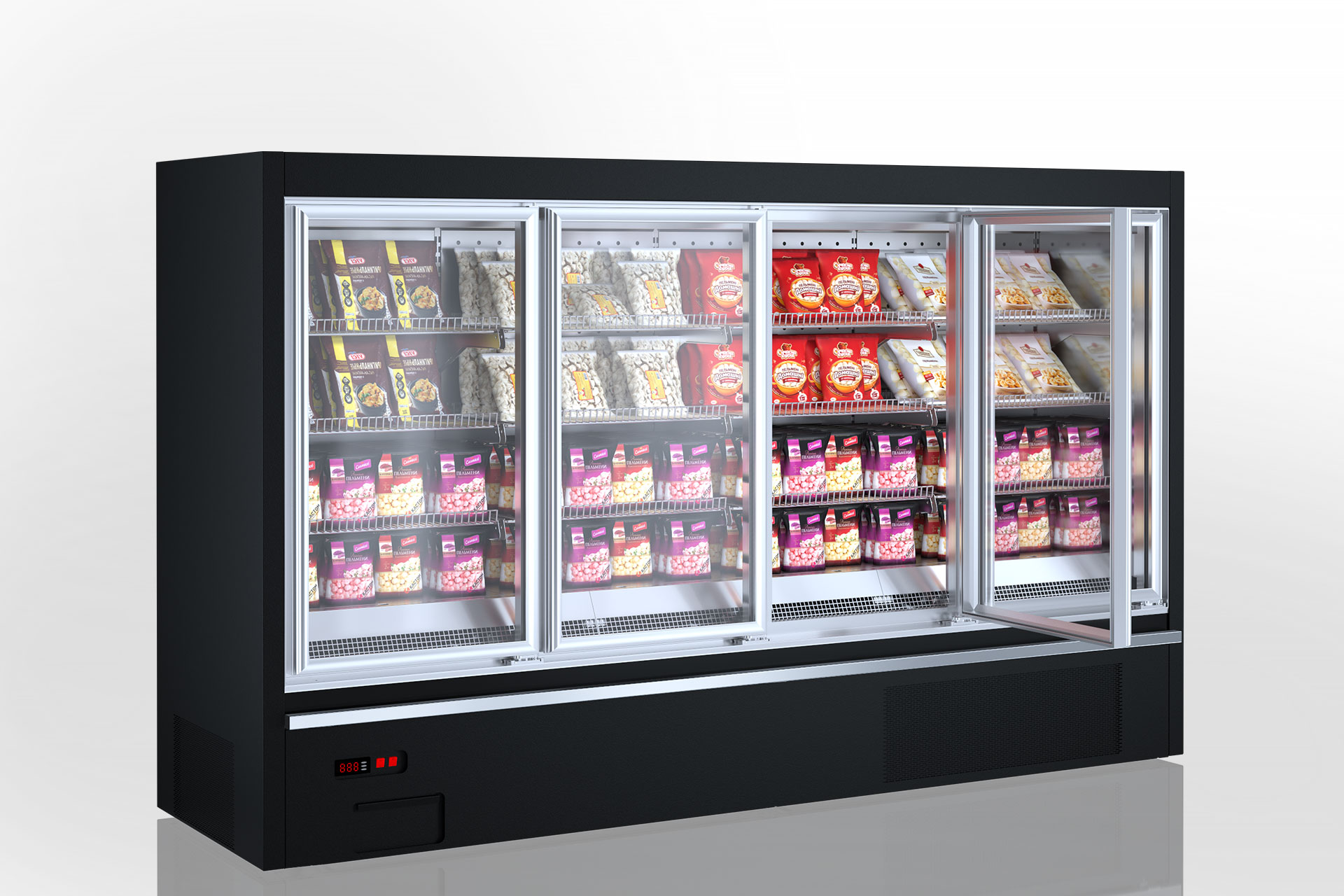 Витрина для замороженных продуктов Indiana eco medium AV 070 LT D 160-DLM/DLA - 3750