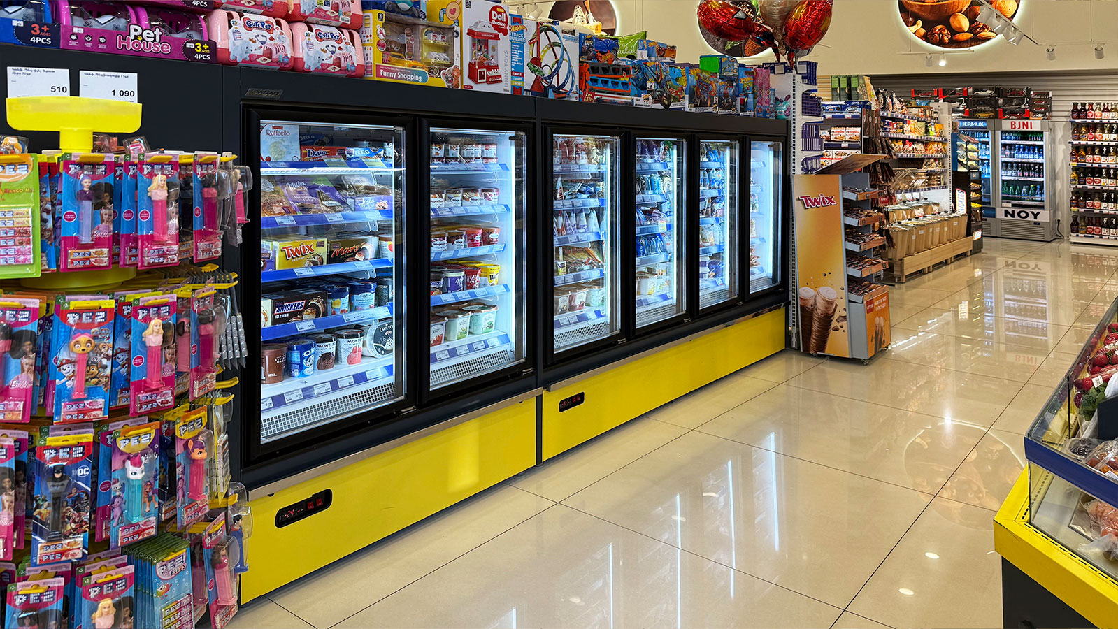 Витрина для замороженных продуктов Indiana eco medium AV 070 LT D 160-DLM/DLA - 3750