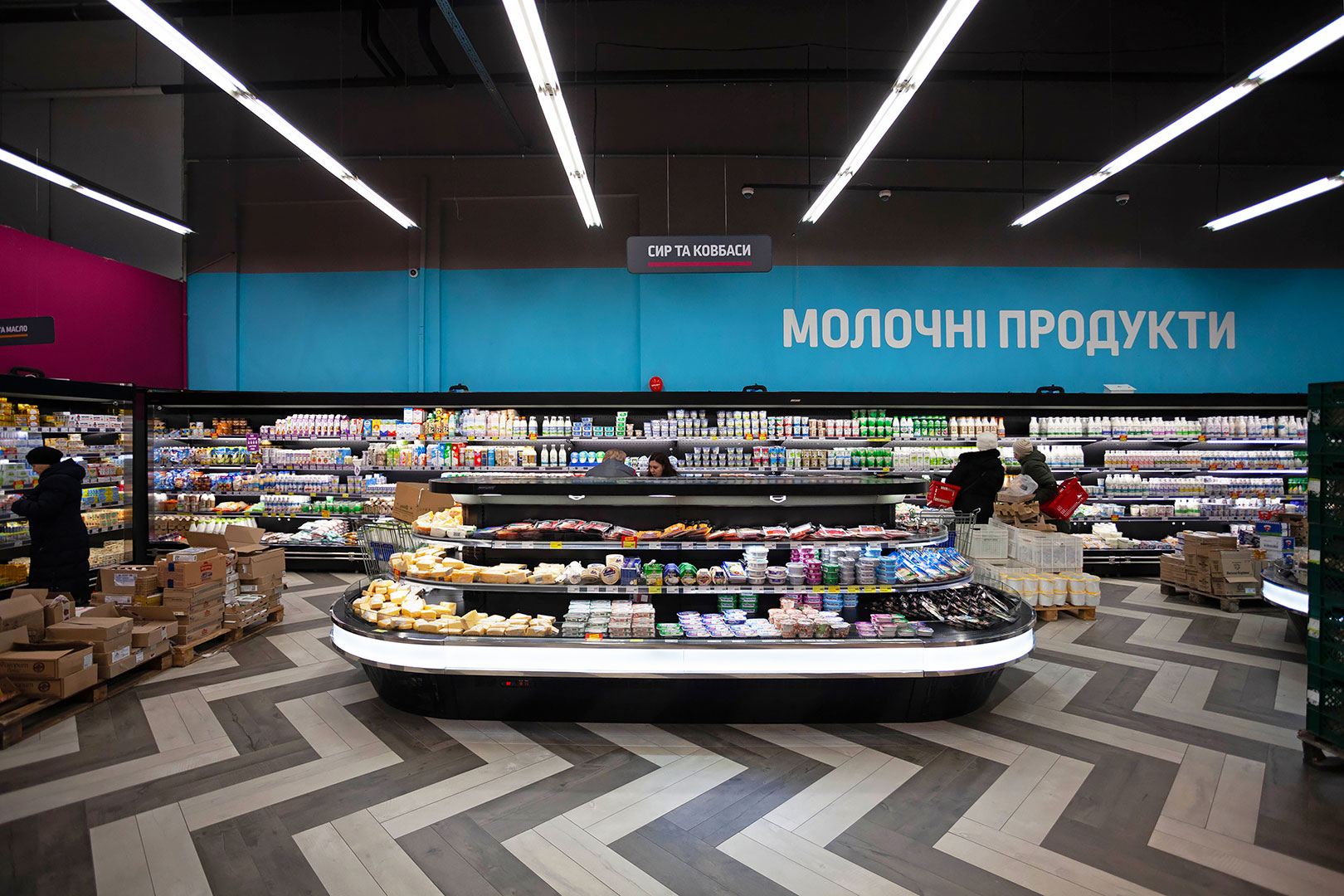 Промоциональная витрина Missouri cold diamond island MV 095 deli self 130-DLM - 1250
