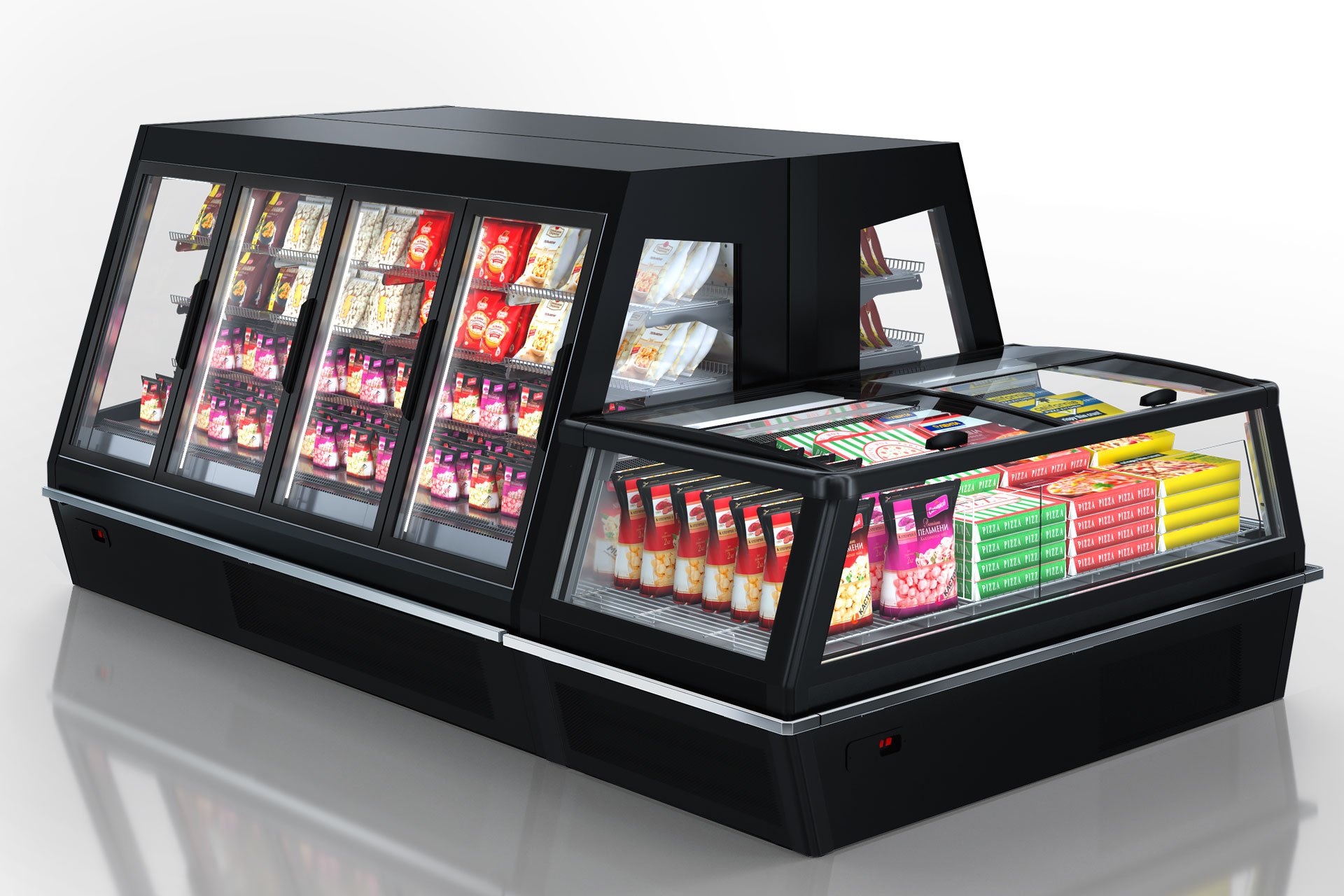 Витрина для замороженных продуктов Indiana eco ASV 100 LT D 160-DLA - 1250