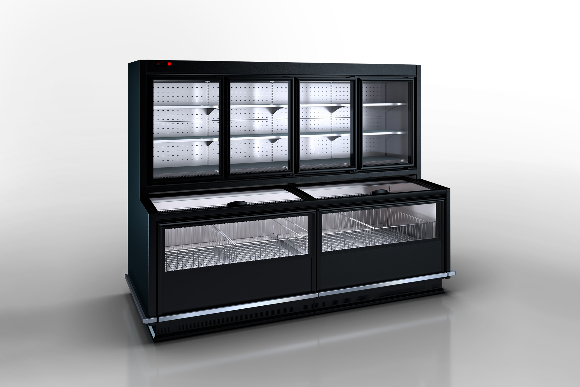Комбинированная витрина Alaska combi MHV 110 MT D/C 200-DLM - 1250