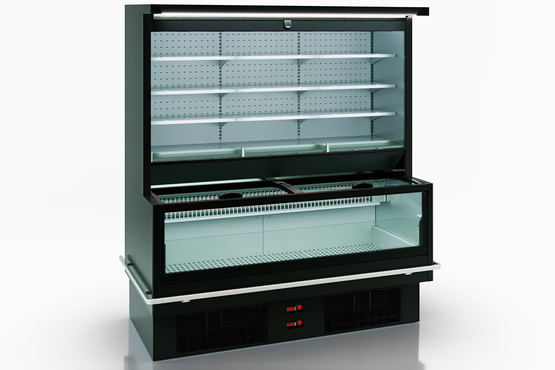Комбинированная витрина Alaska combi 2 AHV 090 LT/MT O/C 200-D/SLA - 1250