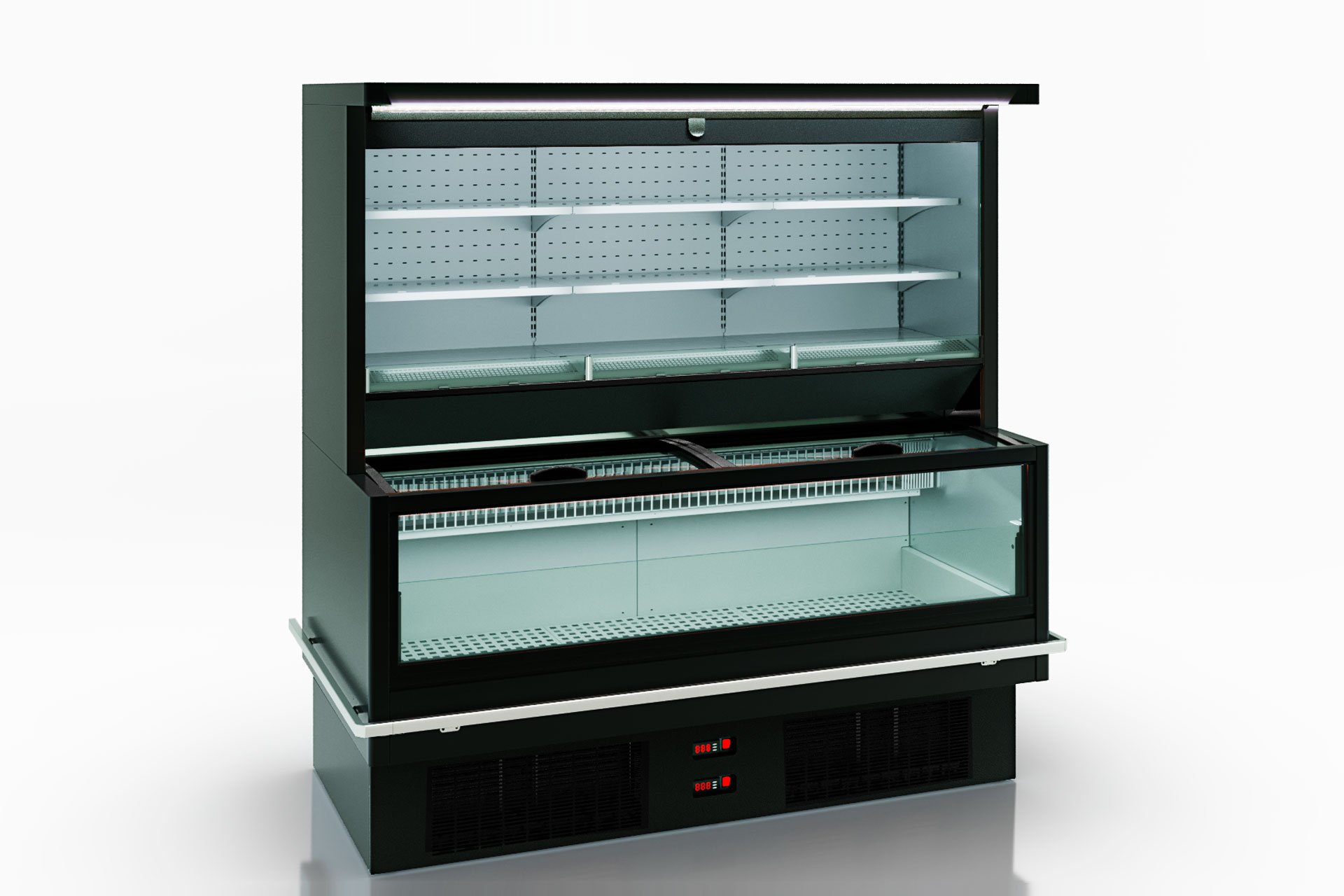 Комбинированная витрина Alaska combi 2 AHV 090 LT/MT O/C 200-D/SLA - 1250