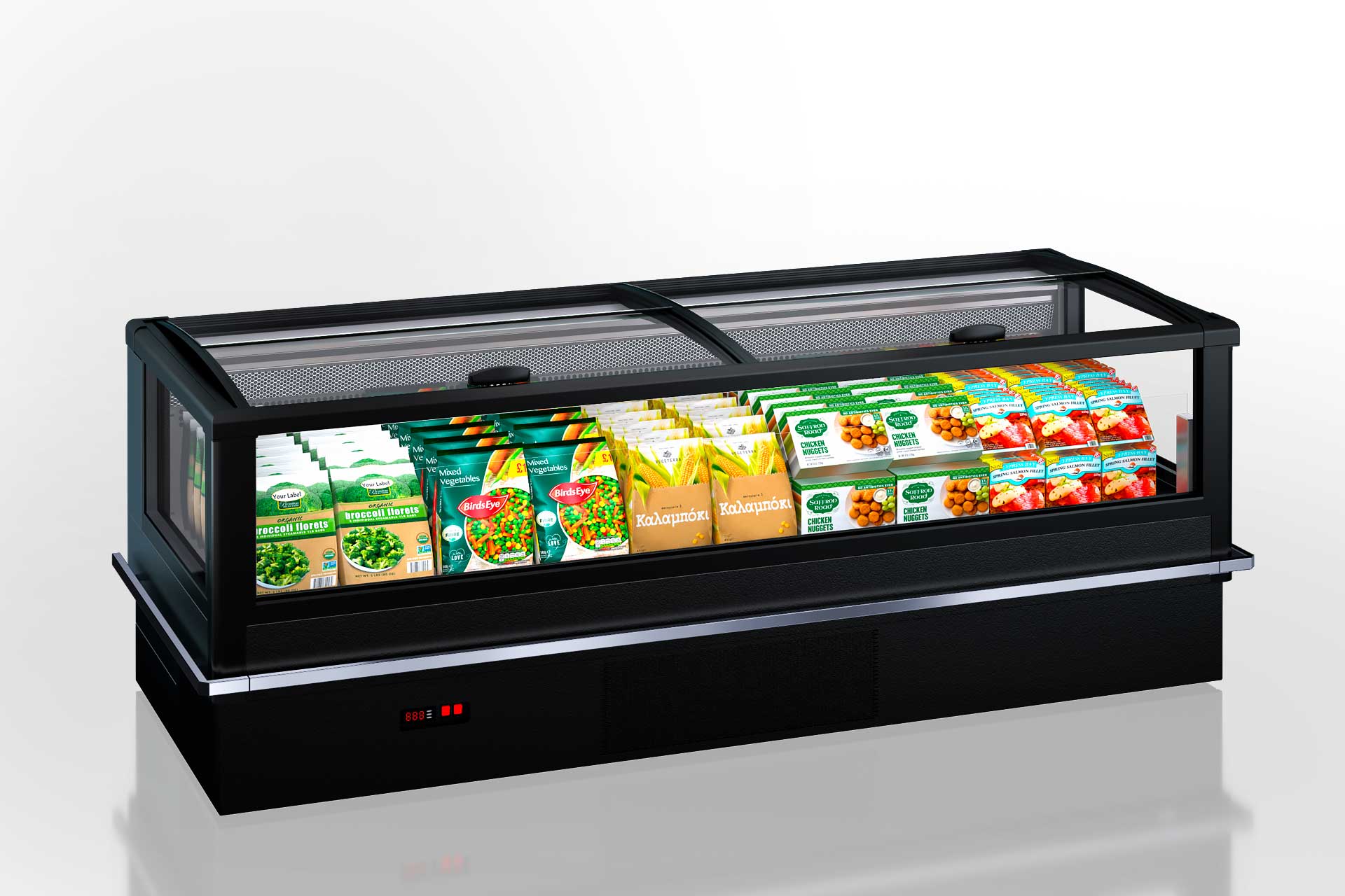 Витрина для замороженных продуктов Alaska wall AH 100 LT С A