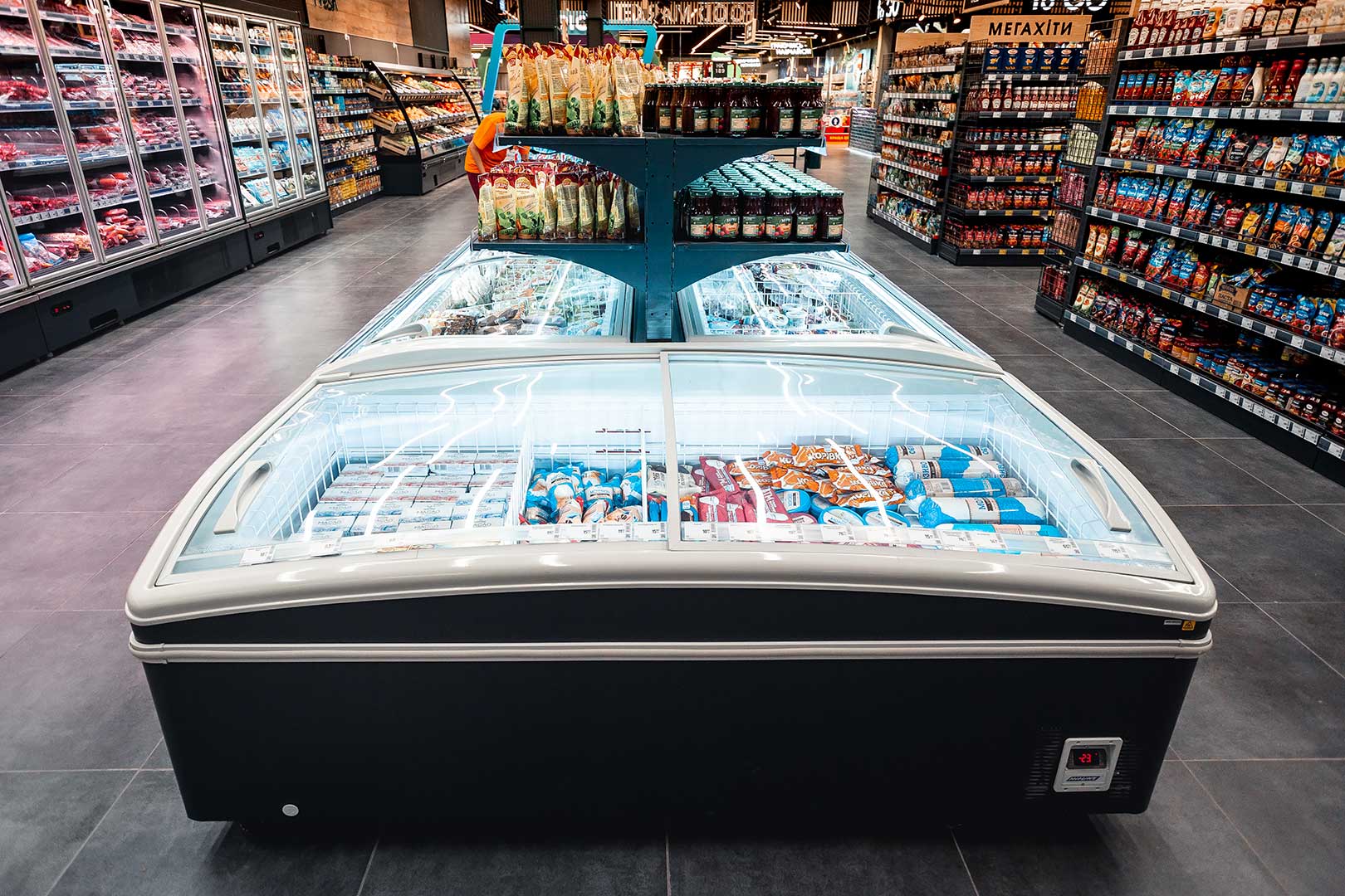 Витрина для замороженных продуктов Super AH 092 LT C A