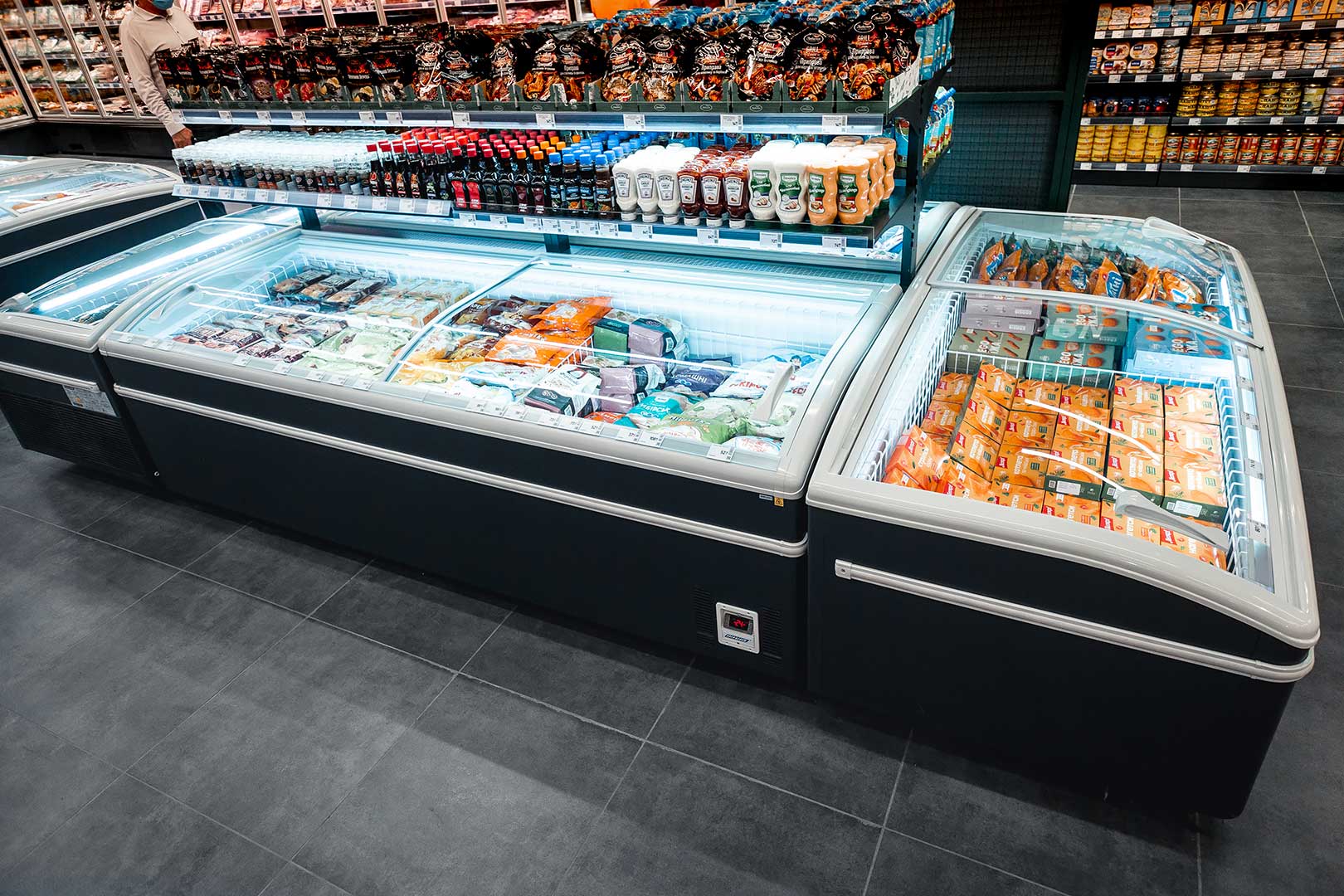 Витрина для замороженных продуктов Super AH 092 LT C A