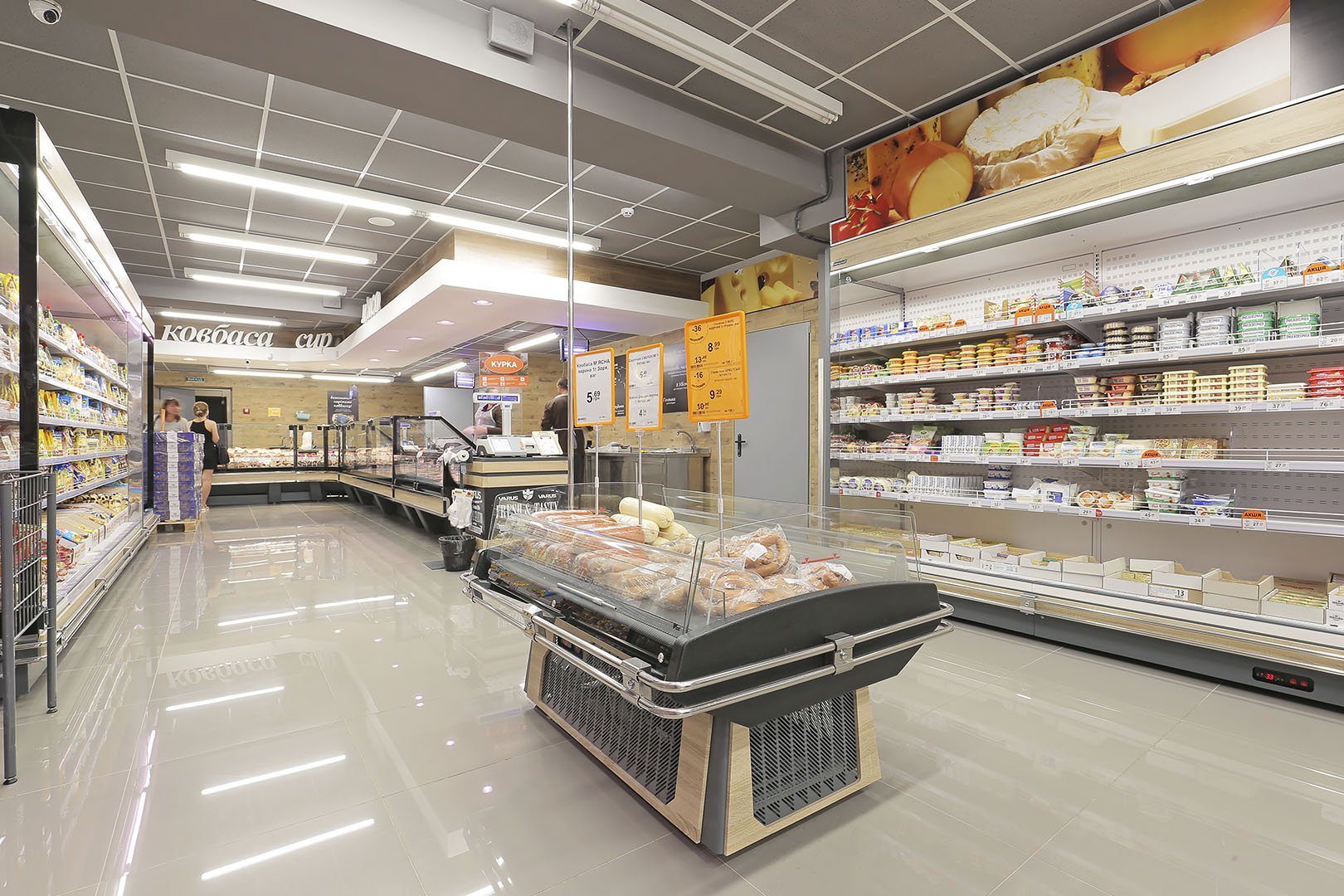 Промоциональная витрина Virginia AK 100 deli self 083-DLA without lid - 937