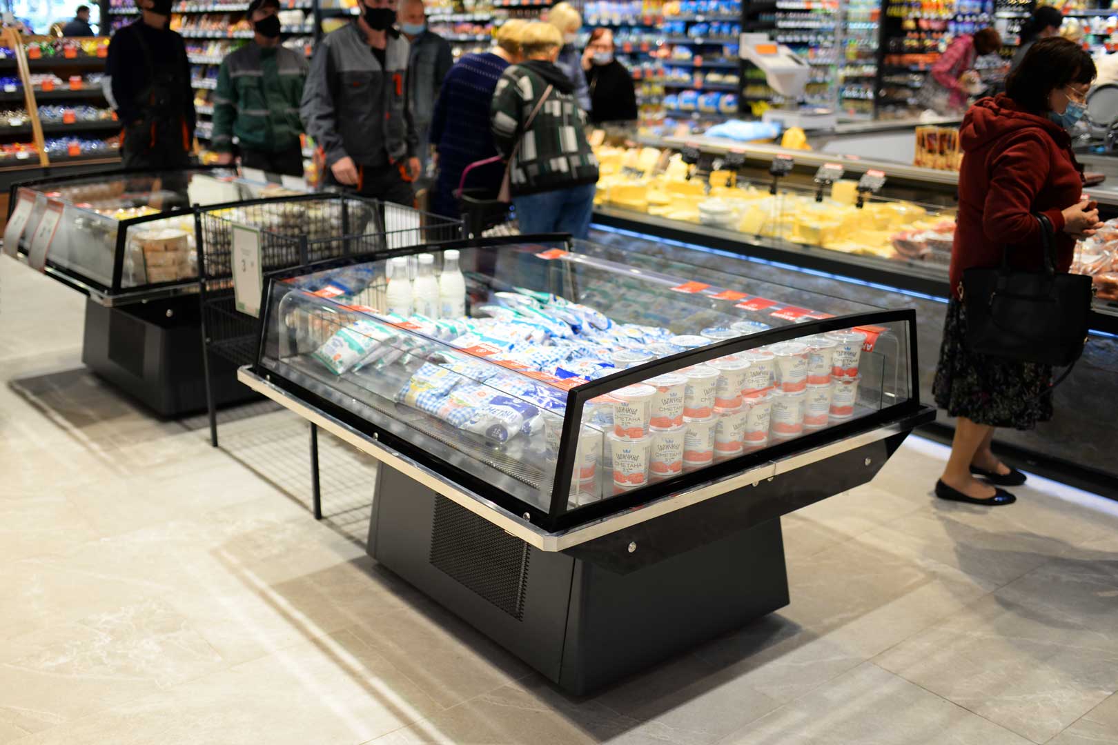 Промоциональная витрина Virginia AK 100 deli self 083-DLA without lid - 937