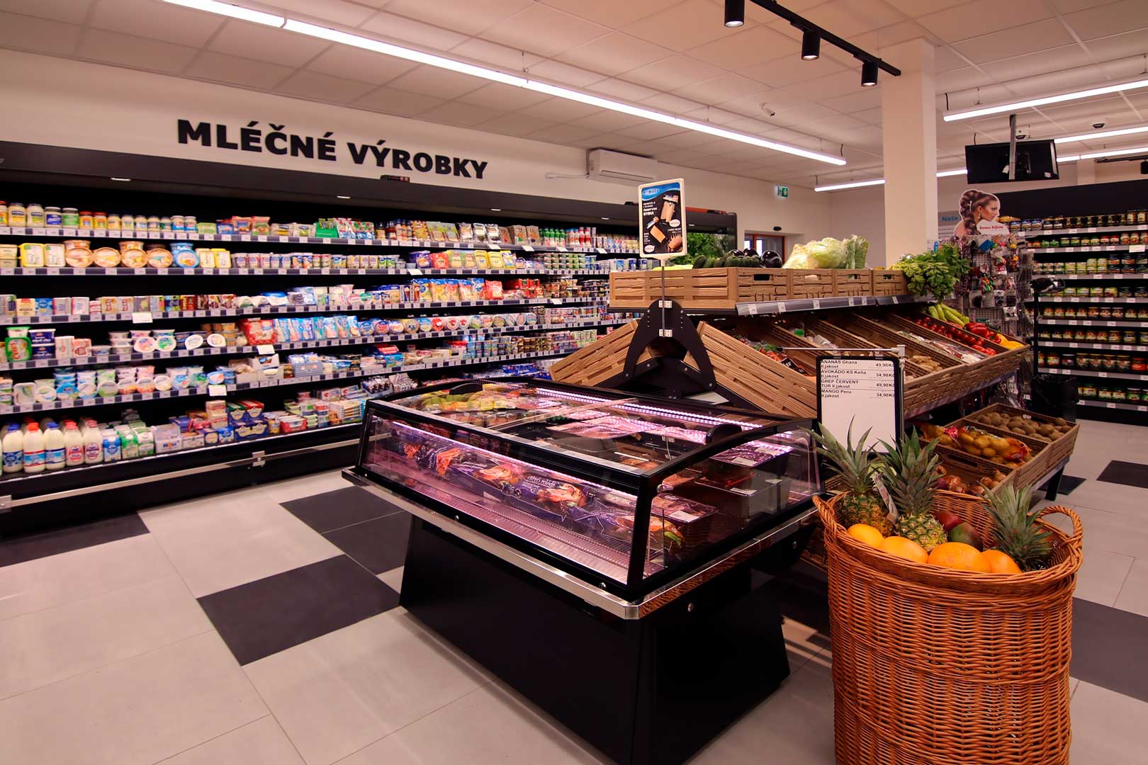 Промоциональная витрина Virginia AK 100 deli self 083-DLA (option) - 937