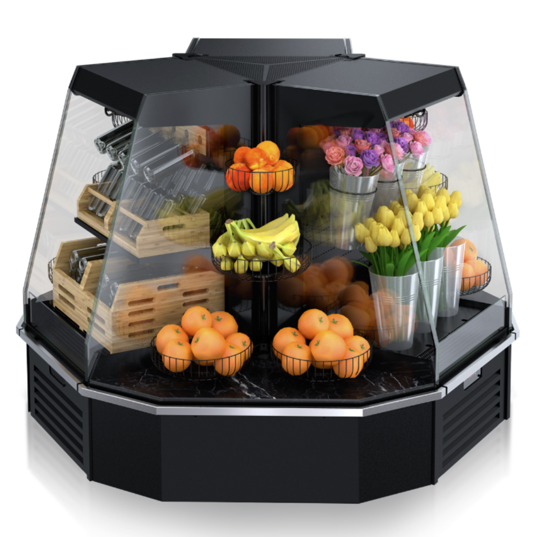 Полувертикальная витрина Indiana eco NSV 070 O 144 — угловые элементы