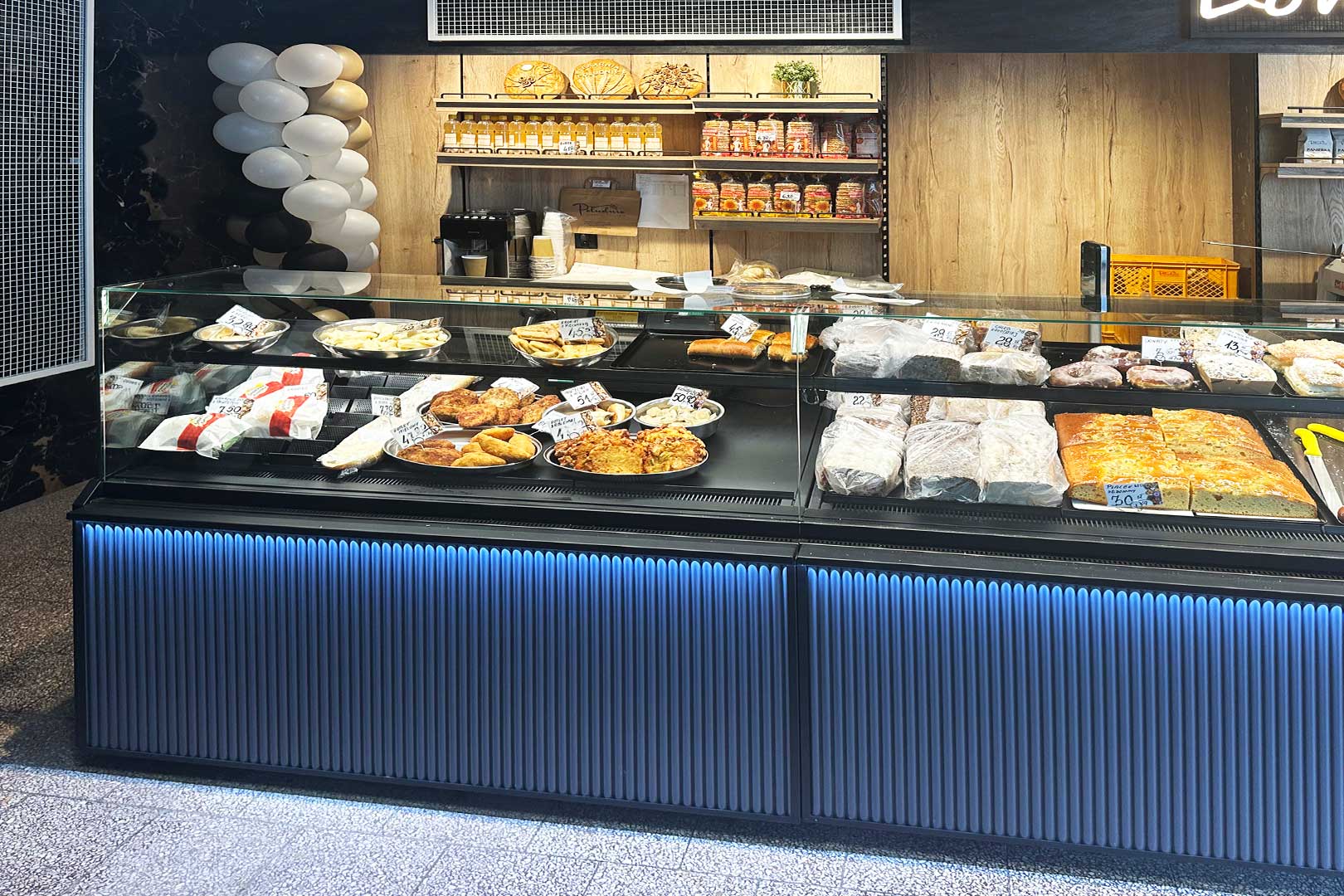 Витрина для хлебопекарных и кондитерских изделий Missouri AC 084 bakery OS 120-DLA - 1260