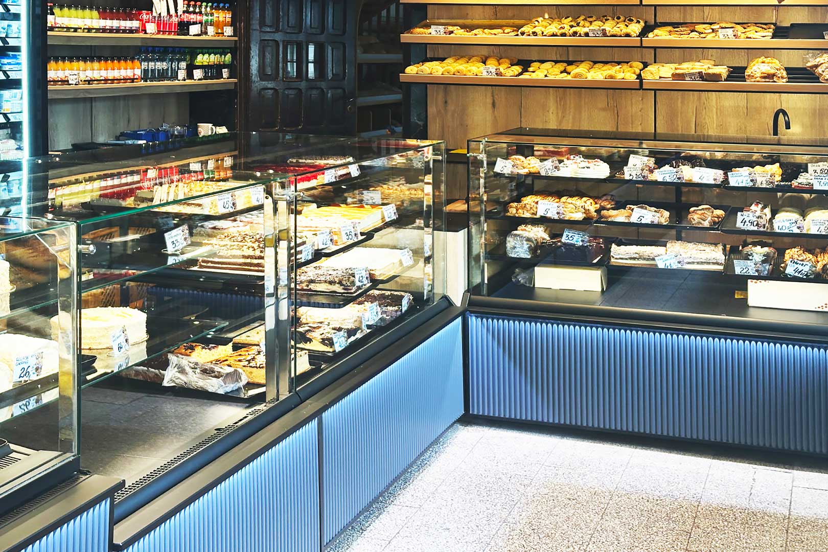 Витрина для хлебопекарных и кондитерских изделий Missouri AC 084 patisserie OS 120-DLA - 1260