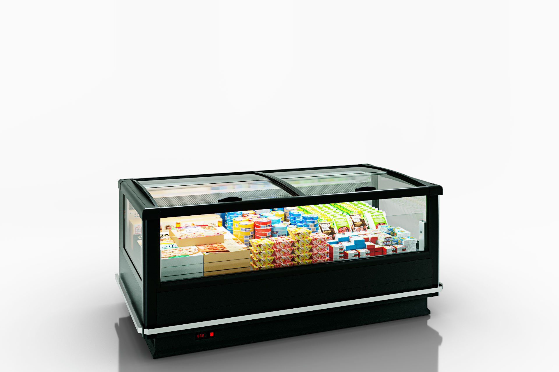 Витрина для замороженных продуктов Alaska wall MH 100 LT C 094-DLM - 2500