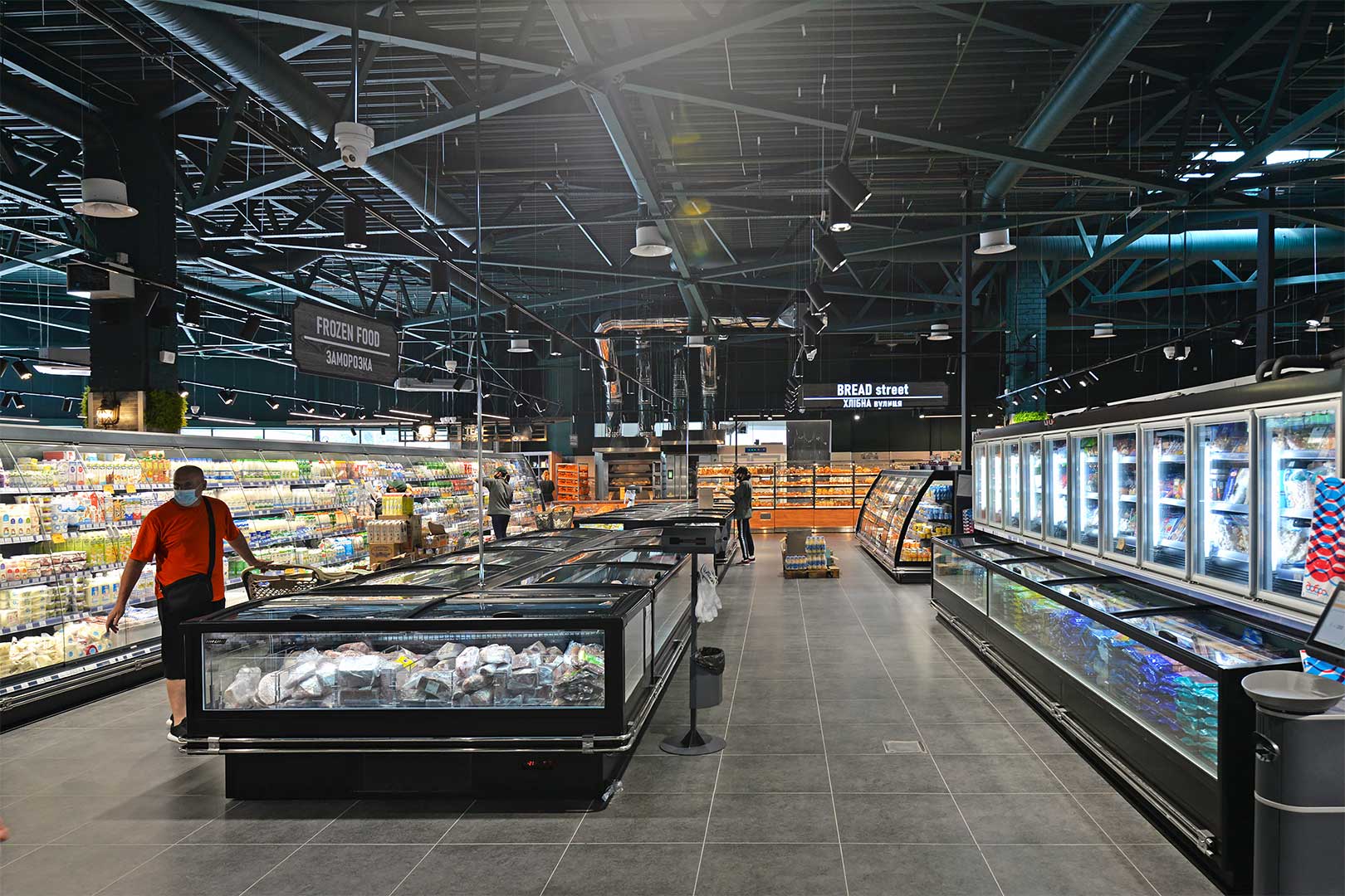 Витрина для замороженных продуктов Alaska AH 100 LT C 094-SLA - 2630