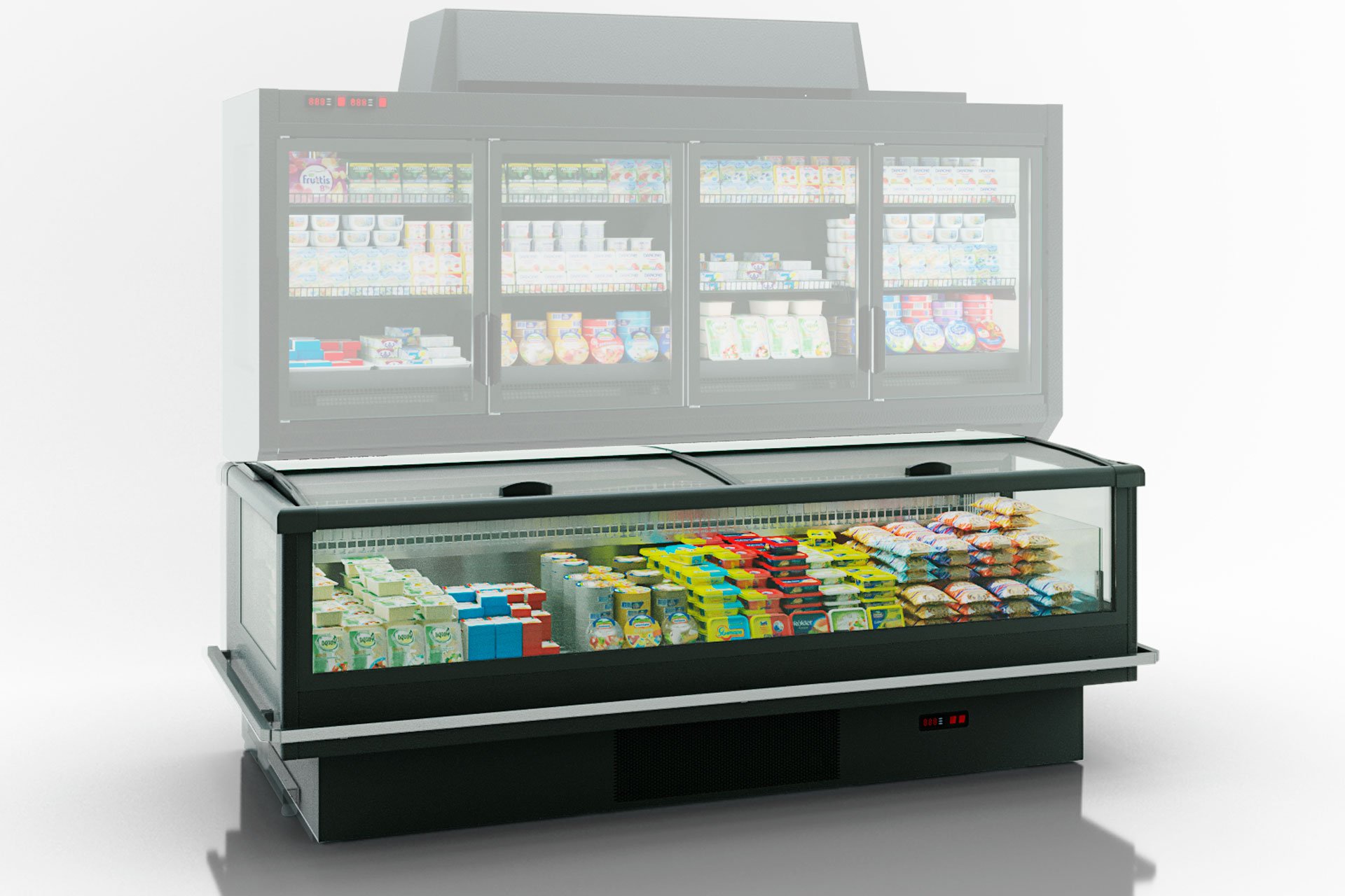 Витрина для замороженных продуктов Alaska AH 100 LT C 094-SLA - 2630