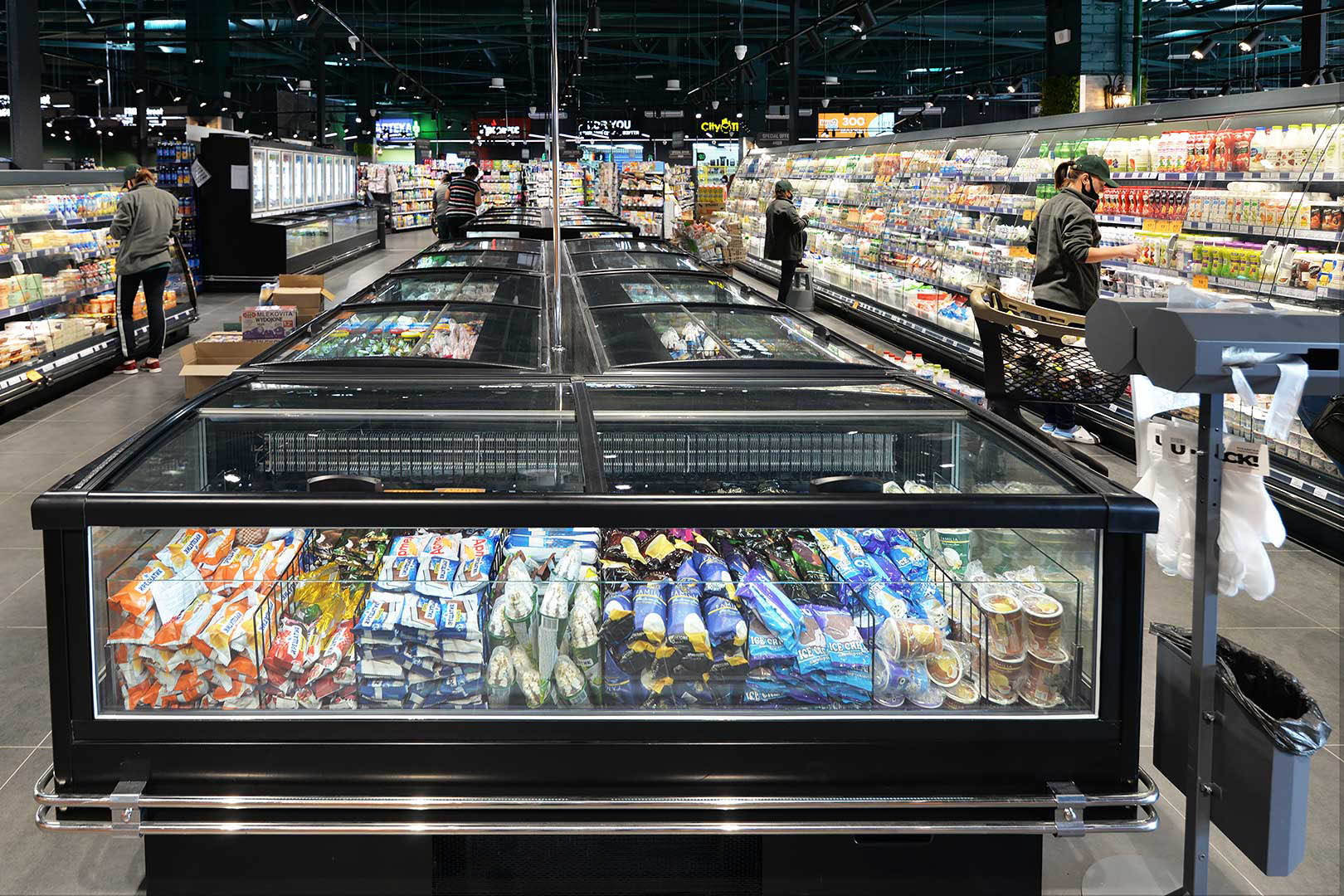 Витрина для замороженных продуктов Alaska AH 100 LT C 094-SLA - 2630