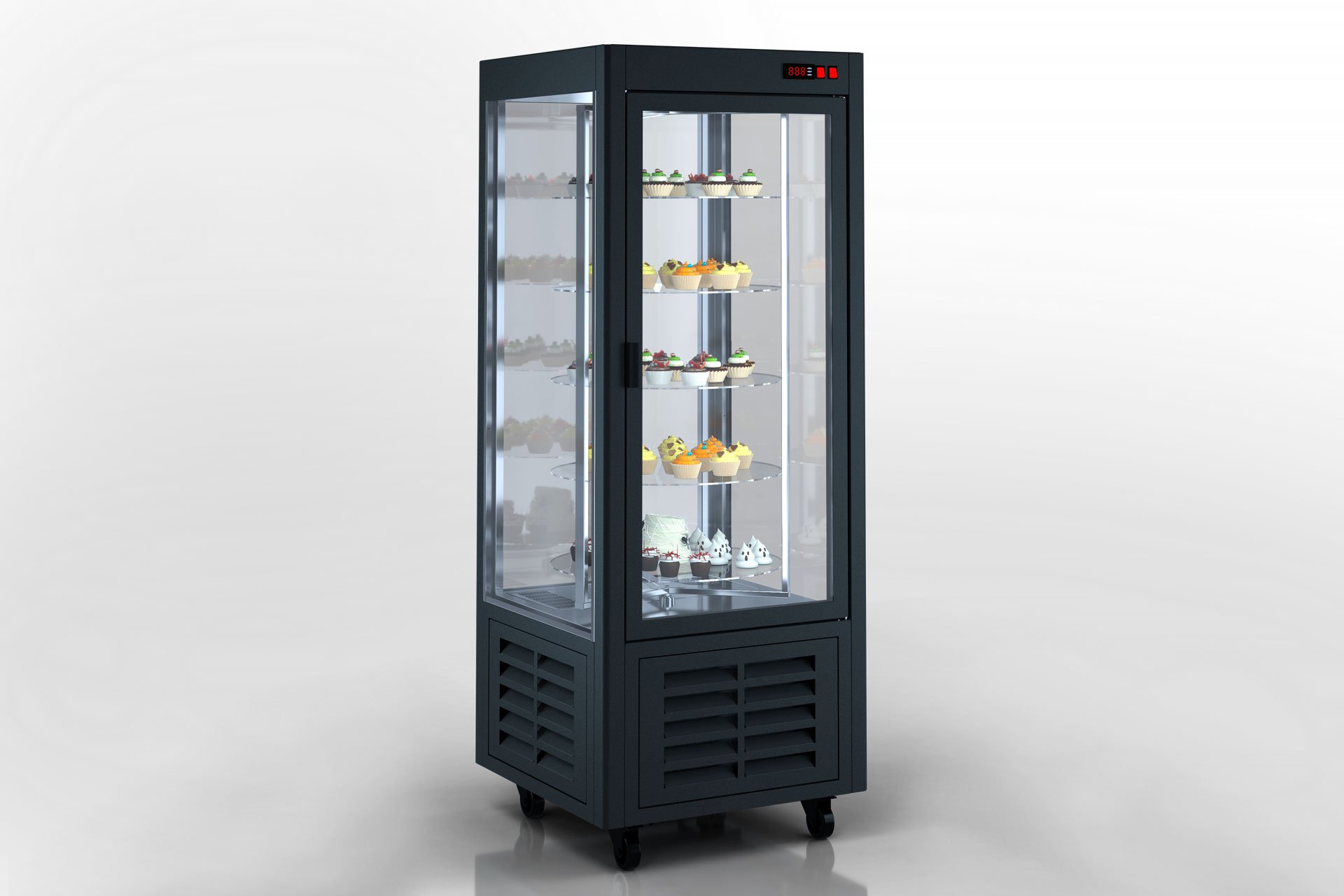 Кондитерский шкаф Kansas 1 S4 070/183 patisserie R D A