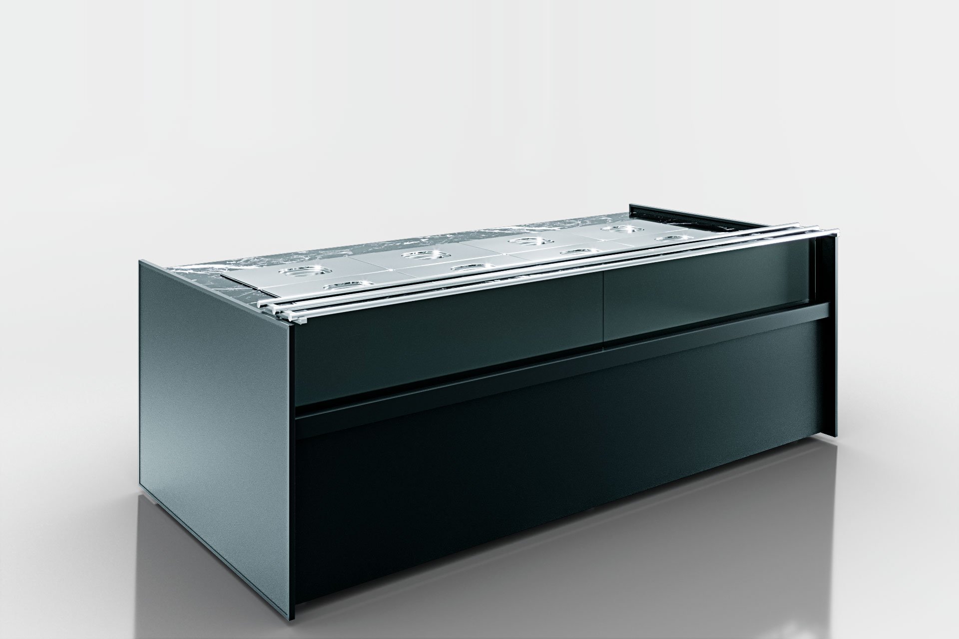 Линия раздачи готовых блюд Missouri NC 120 heat BM L SL 130 - 1250