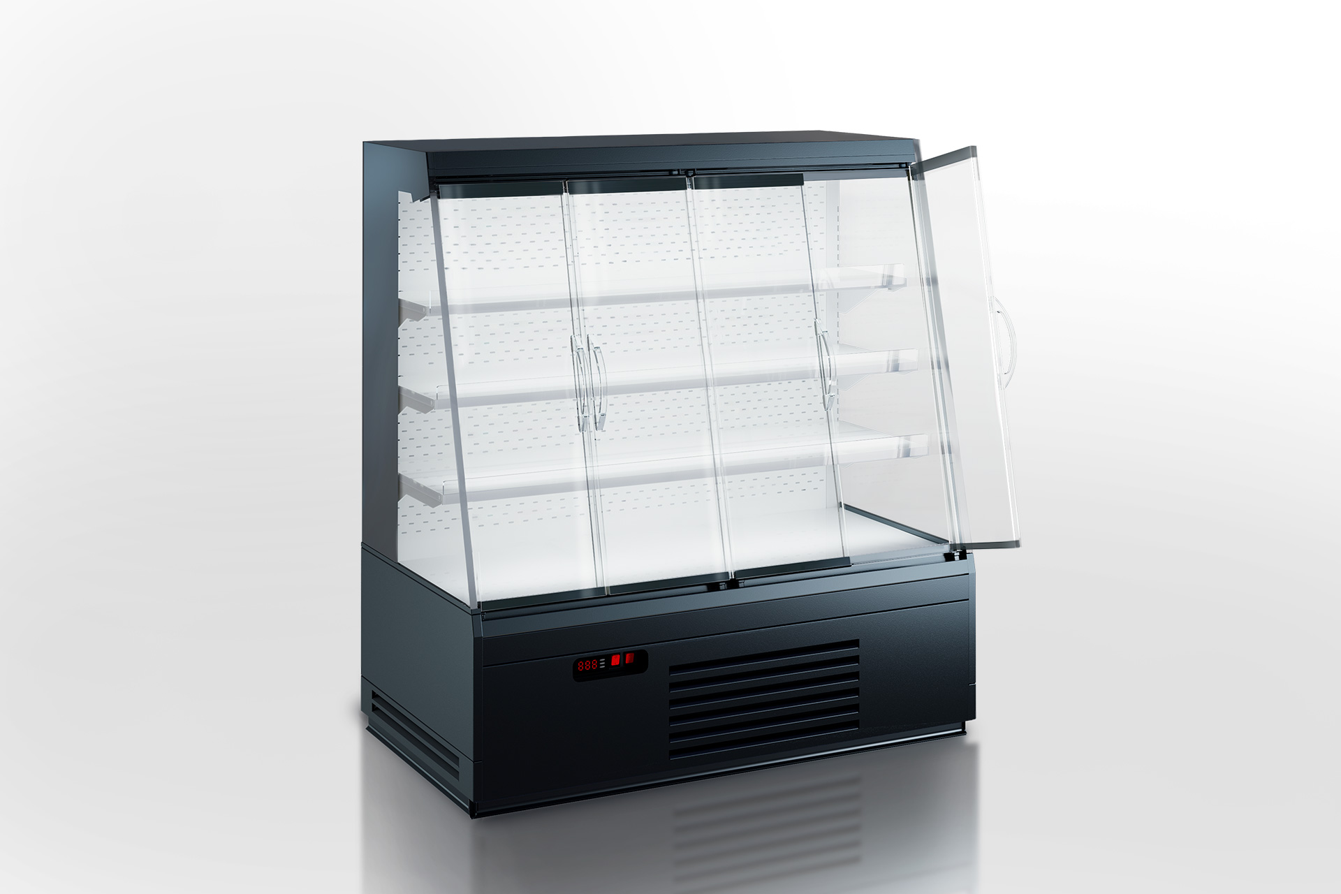 Полувертикальная витрина Indiana eco cube 2ASV 070 MT D 140 DLA - 3750