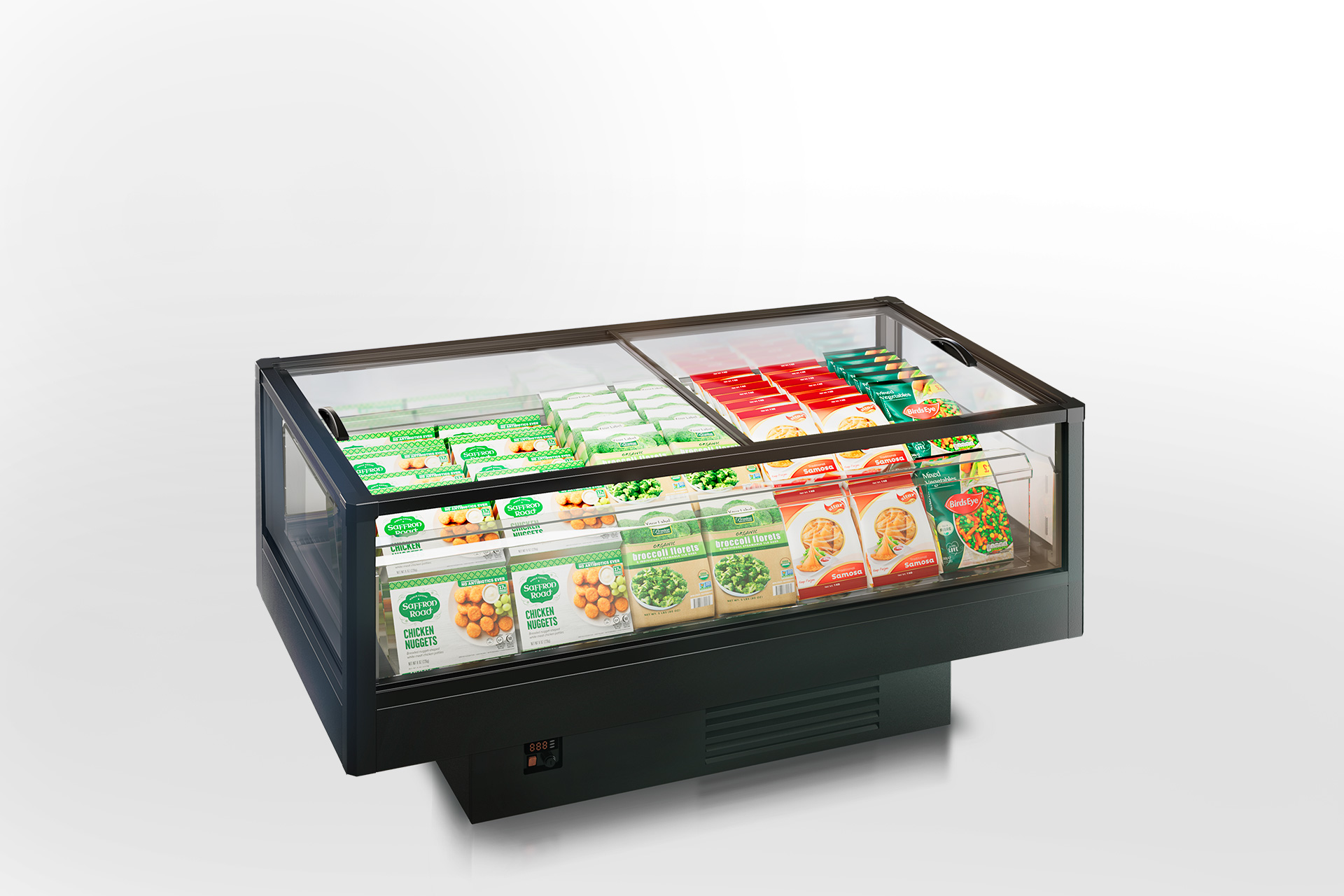 Витрина для замороженных продуктов Alaska G2 AH 100 LT/MT С 093-DLA - 2000