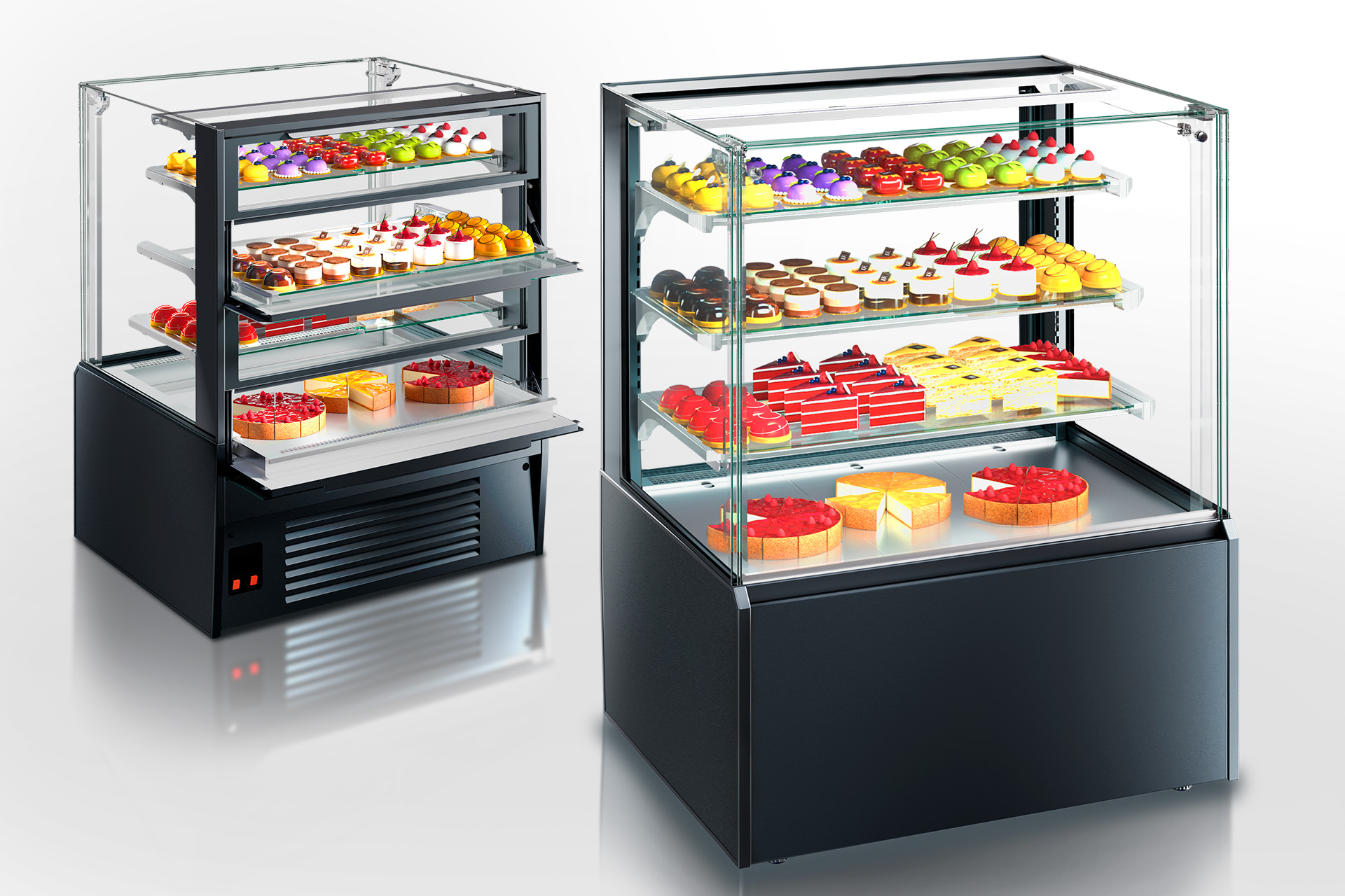 Витрина для кондитерской Dakota AС 081 patisserie OSPD A