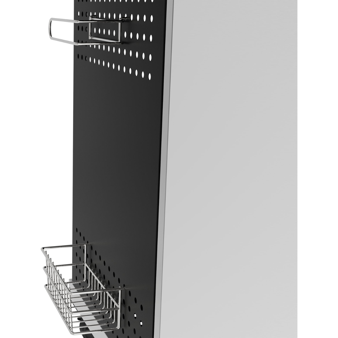 Газовый гриль 5+1 конфорок 19,5 кВт, нержавеющая сталь, 1330×570×1120 мм