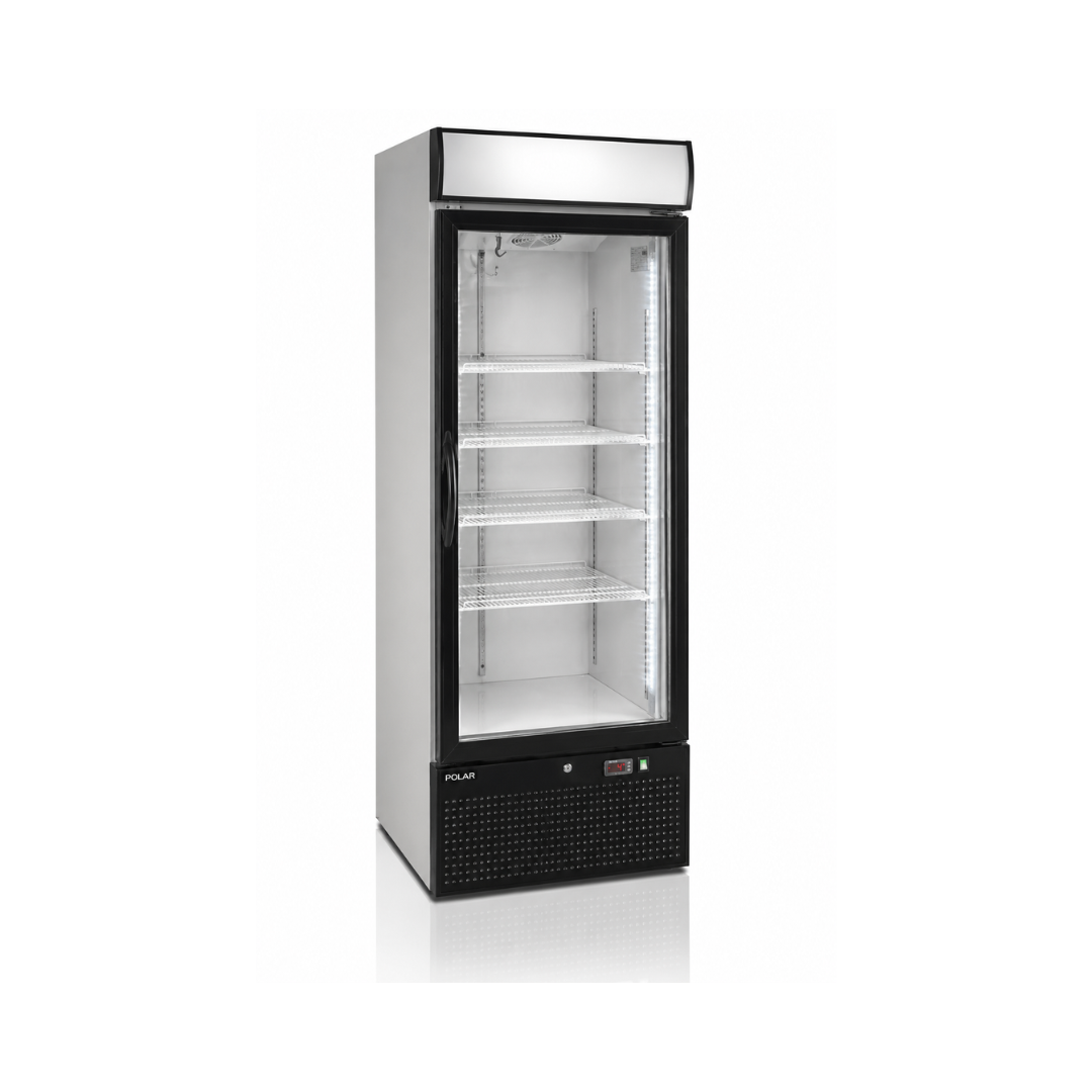 Морозильный шкаф со стеклянной дверью TEFCOLD NF2500G