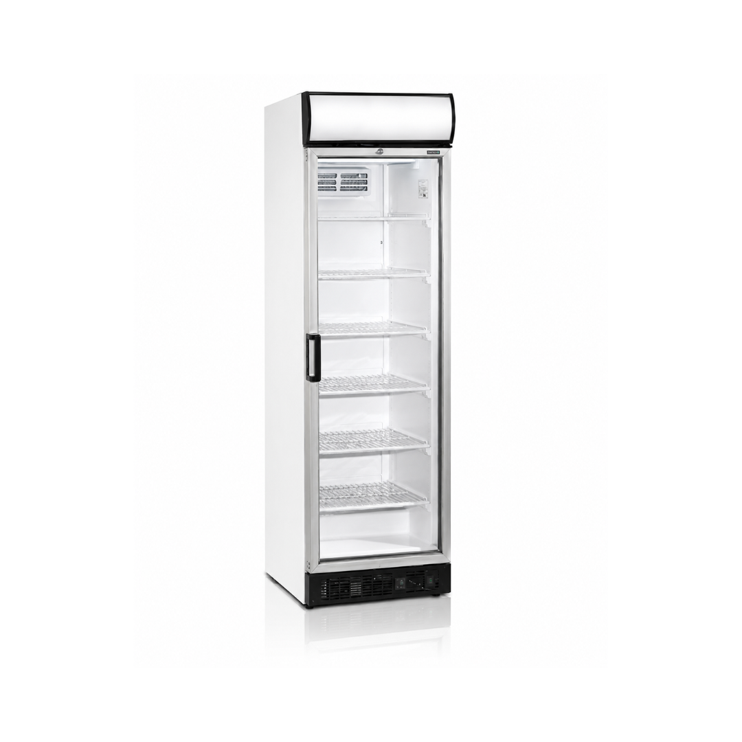 Демонстрационный морозильный шкаф TEFCOLD UFFS370GCP со стеклянной дверью