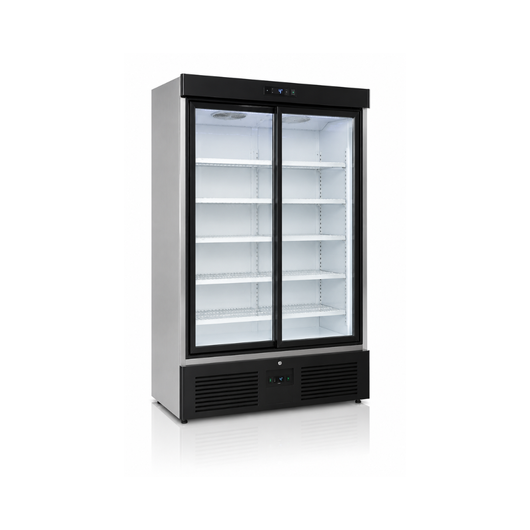Холодильный шкаф-витрина TEFCOLD FS1202S с раздвижными дверями
