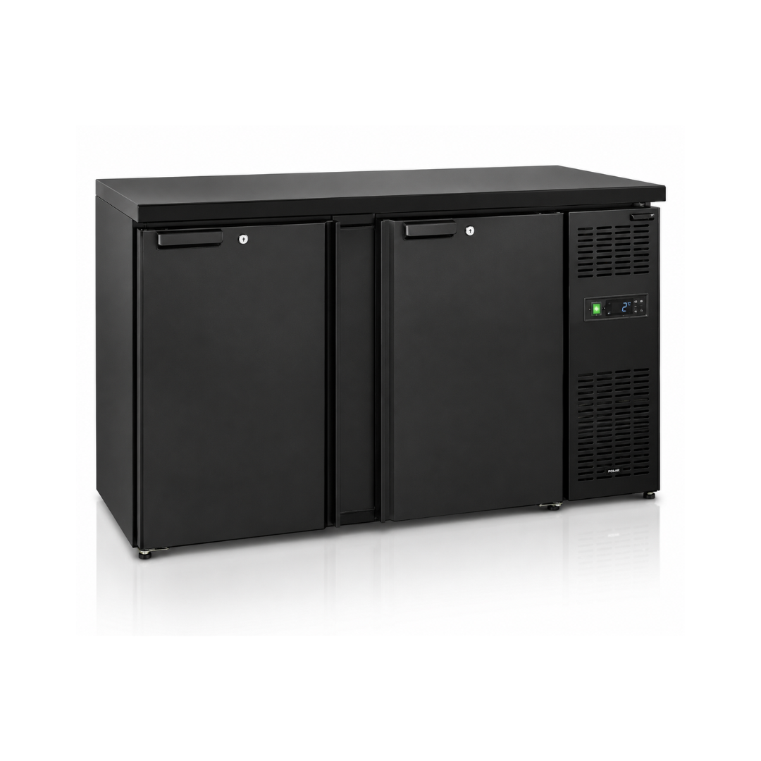 Холодильный шкаф backbar с 2 глухими дверями, 290 л