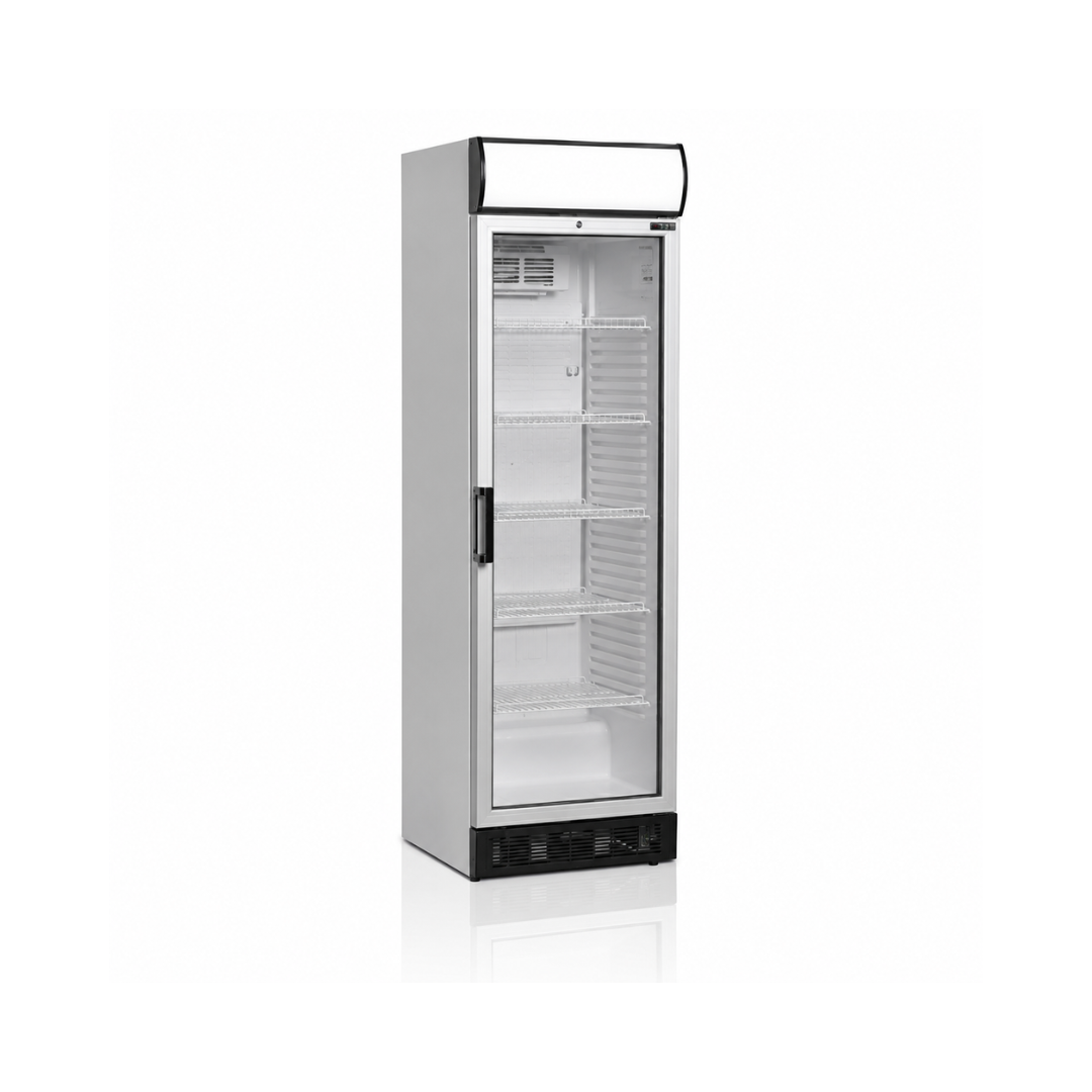 Холодильный шкаф-витрина с LED-панелью, 372 л