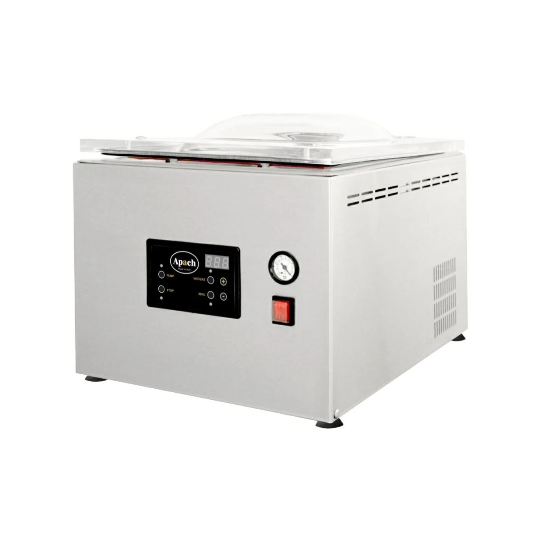 Настольный камерный вакуумный упаковщик с газонаполнением, AVM312 AI