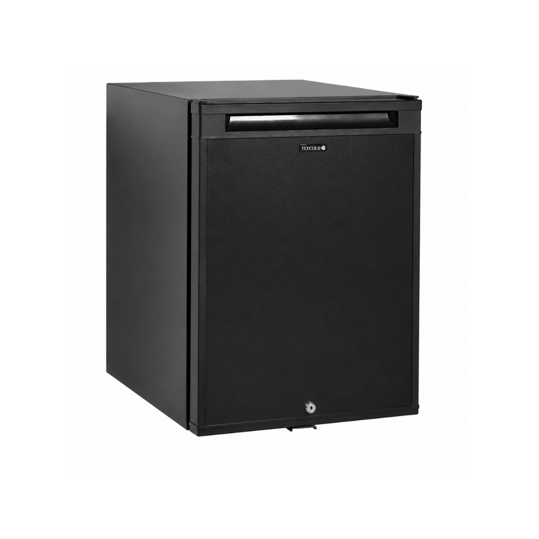 Мини-бар холодильный 35 л чёрный с глухой дверью TEFCOLD TM45С minibar