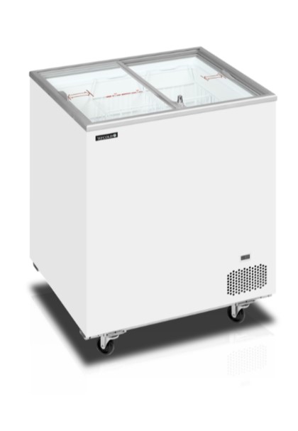 Морозильный ларь со стеклянной раздвижной крышкой 191 л TEFCOLD IC201SC