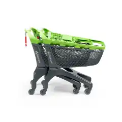 Тележка для покупок из эко-пластика 160 л Plastimark Roomy