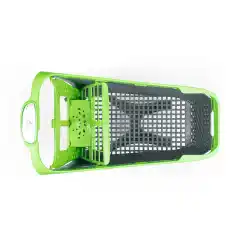Тележка для покупок из эко-пластика 160 л Plastimark Roomy
