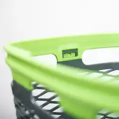 Тележка для покупок из эко-пластика 100 л Plastimark Pleasy
