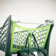 Тележка для покупок из эко-пластика 90 л Plastimark Keita