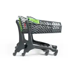 Тележка для покупок из эко-пластика 90 л Plastimark Keita