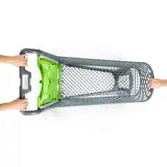 Тележка для покупок из эко-пластика 110 л Plastimark City