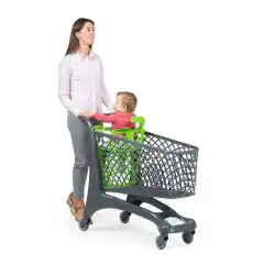 Тележка для покупок из эко-пластика 110 л Plastimark City