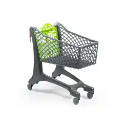 Тележка для покупок из эко-пластика 150 л Plastimark Twiga