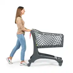 Тележка для покупок из эко-пластика 150 л Plastimark Twiga