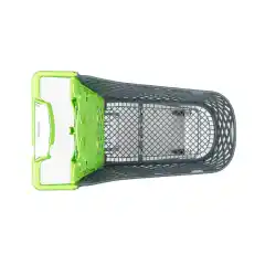 Тележка для покупок с пластиковой корзиной 180 л Plastimark Hybrid Super