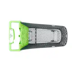 Тележка для покупок 220 л с металлическим основанием Plastimark Hybrid Maxi