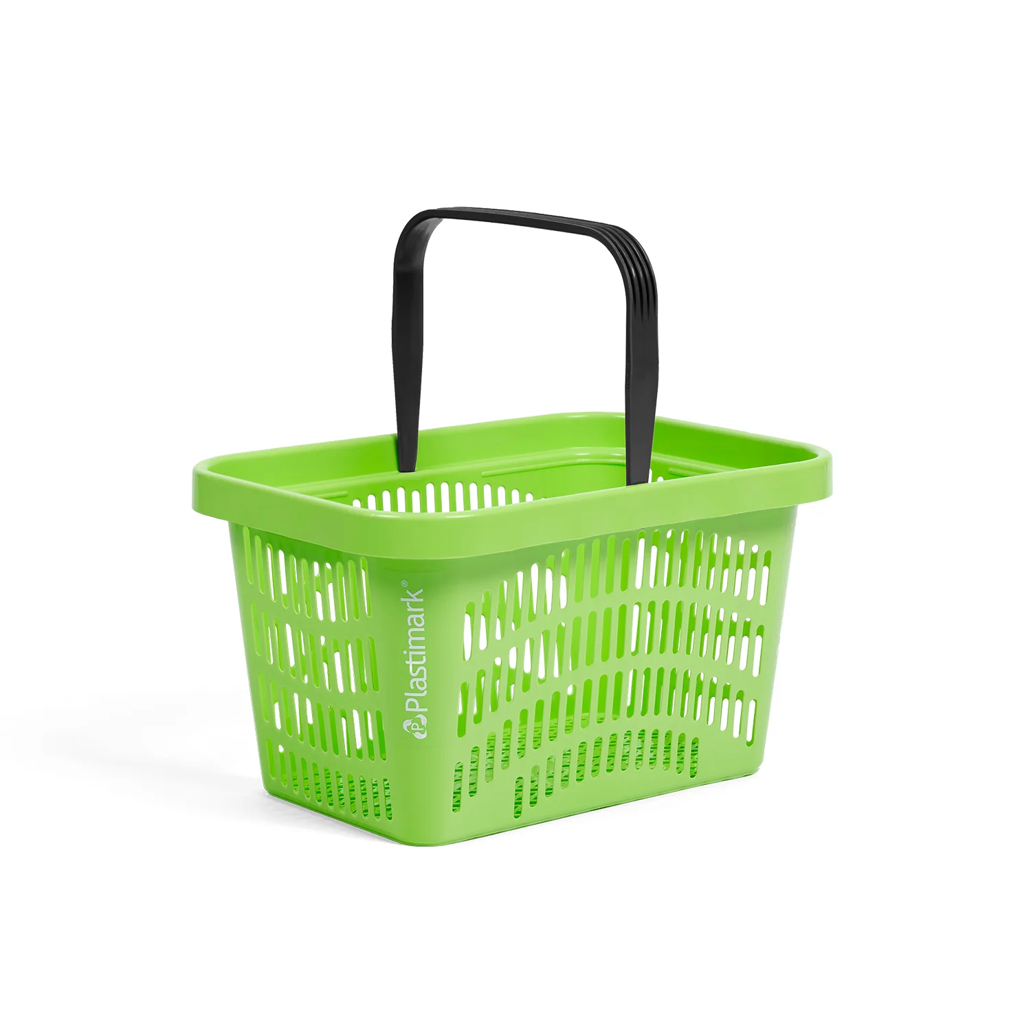 Покупательская корзина Plastimark Onda 28 л — Синяя (RAL 5015)