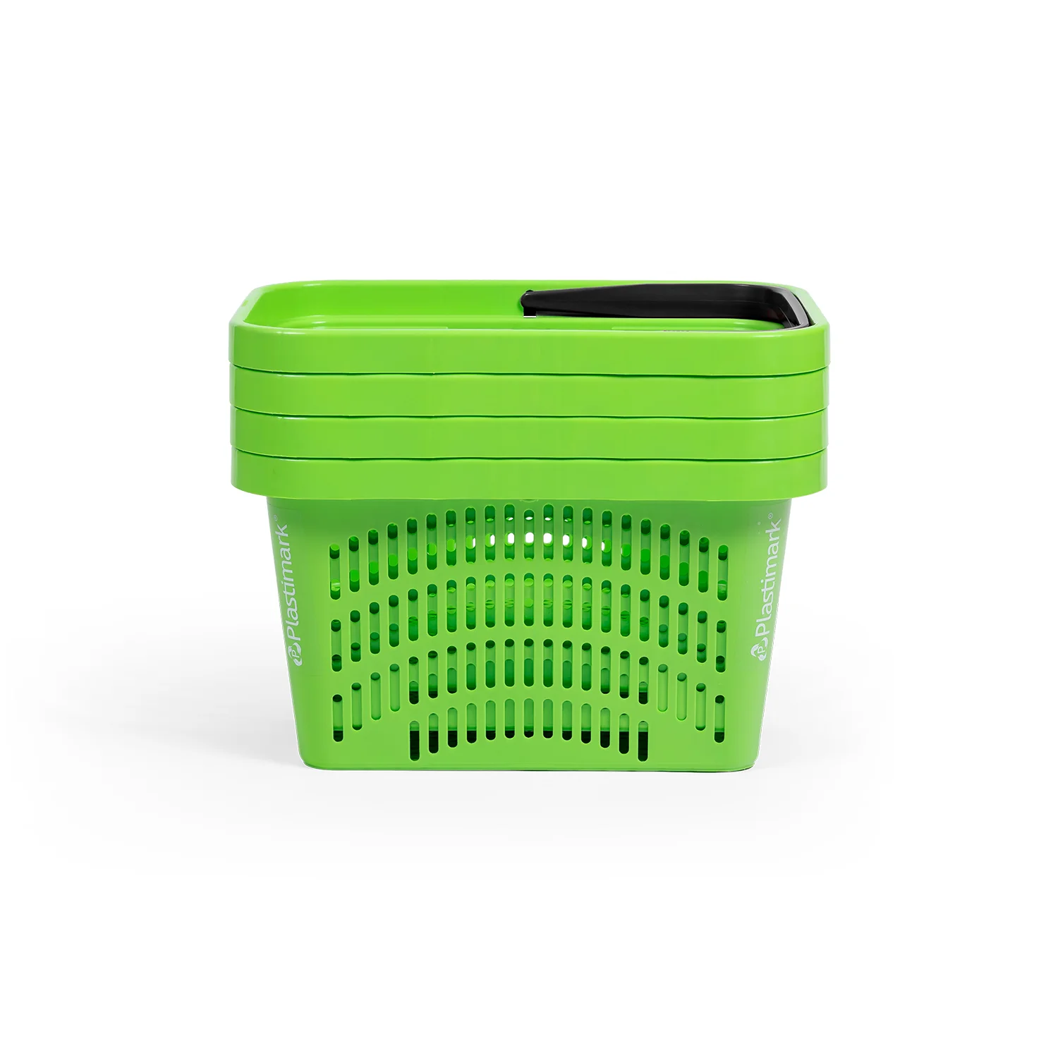 Покупательская корзина Plastimark Onda 28 л — Синяя (RAL 5015)