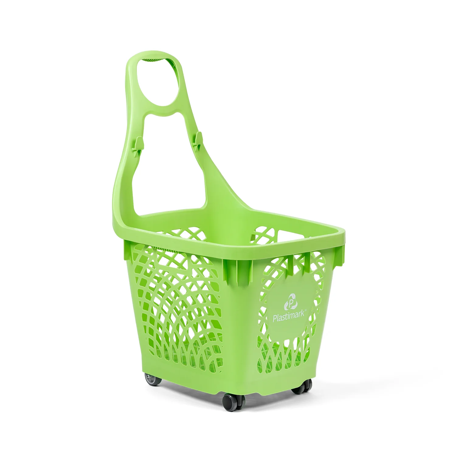 Модульная покупательская корзина-тележка Plastimark Maxityko 66 л