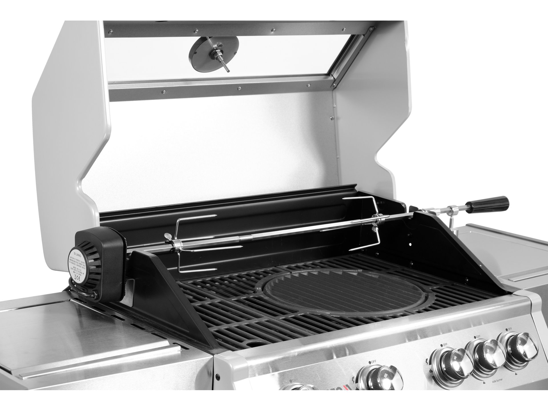 Автоматический вертел для газового гриля