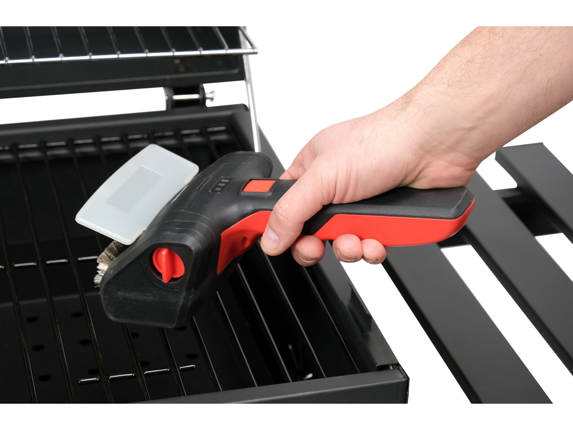 Электрическая щетка для гриля, 2000 мАч, YATO